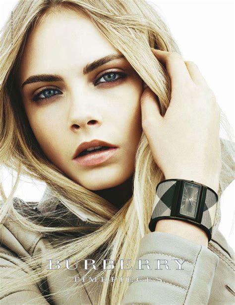 cara delevingne burberry makeup|burberry her model.